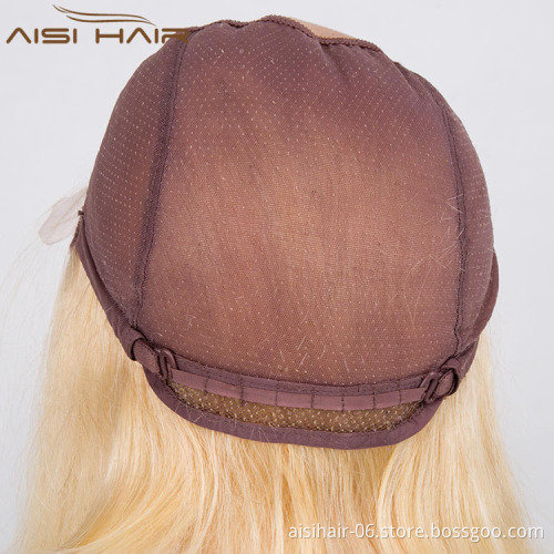 Aisi Hair The Best Hair Vendors 2018 New Arrival 8a Grade Brazilian Hair Blonde Lace Frontal Wig